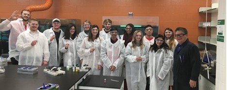 Dr. Wheeler lab students